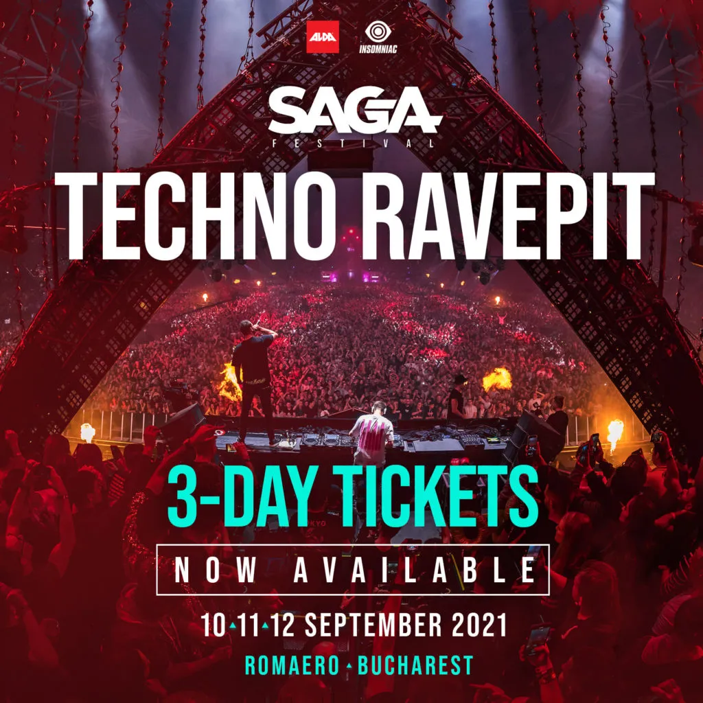 Pentru prima data in Romania, SAGA Festival anunta categoria de bilete Rave Pit, care ofera acces în DJ booth