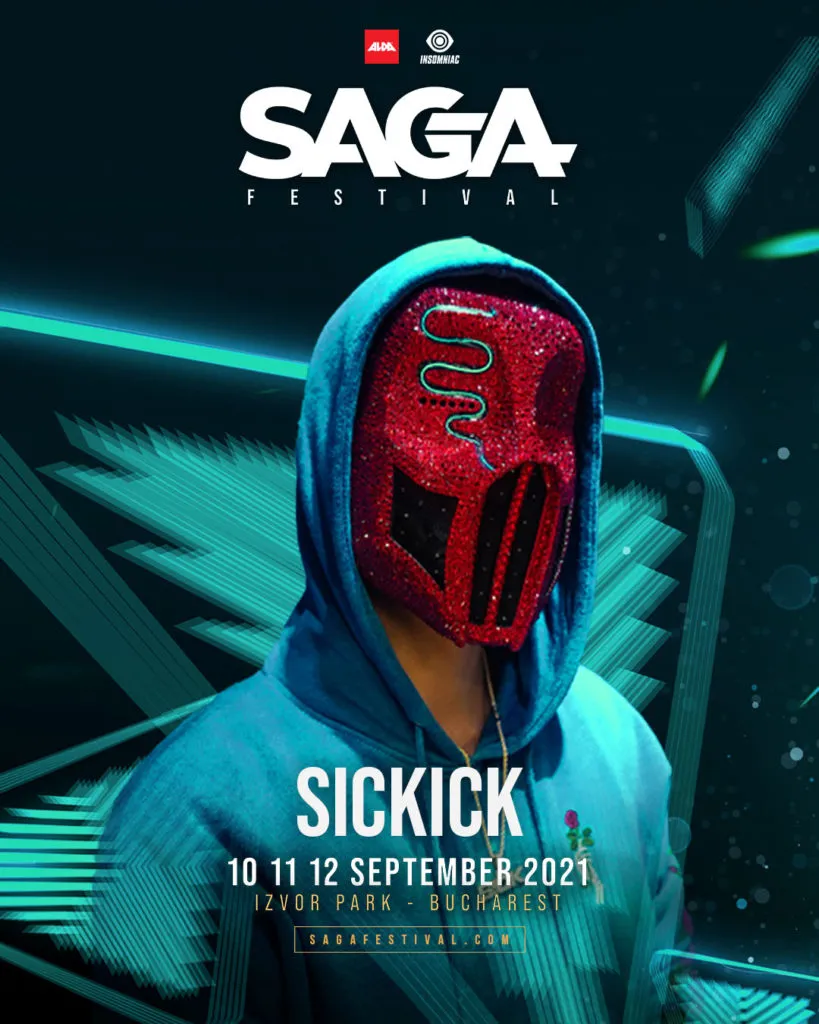 SICKICK, artistul care face furori in online in intreaga lume, vine la SAGA Festival