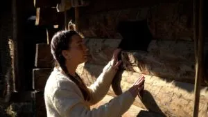 paula hriscu la filmare
